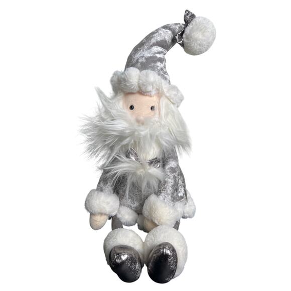 NWT JellyCat Snowflake Santa Plush Christmas Retired Stuffed Animal - Picture 1 of 5